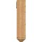 Ekena Millwork Imperial Arts and Crafts Smooth Bracket w/ Offset Brace, Western Red Cedar, 7 1/2"W x 30"D x 36"H BKT0806X30X36IMP03SWR - alternate 2